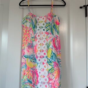 Lilly Pulitzer Colorful Floral Mini Dress